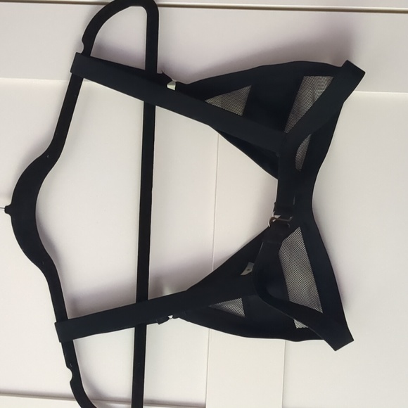 ❄️ 3/$25 Sexy Black Mesh Bra or Bikini Top - Picture 2 of 6
